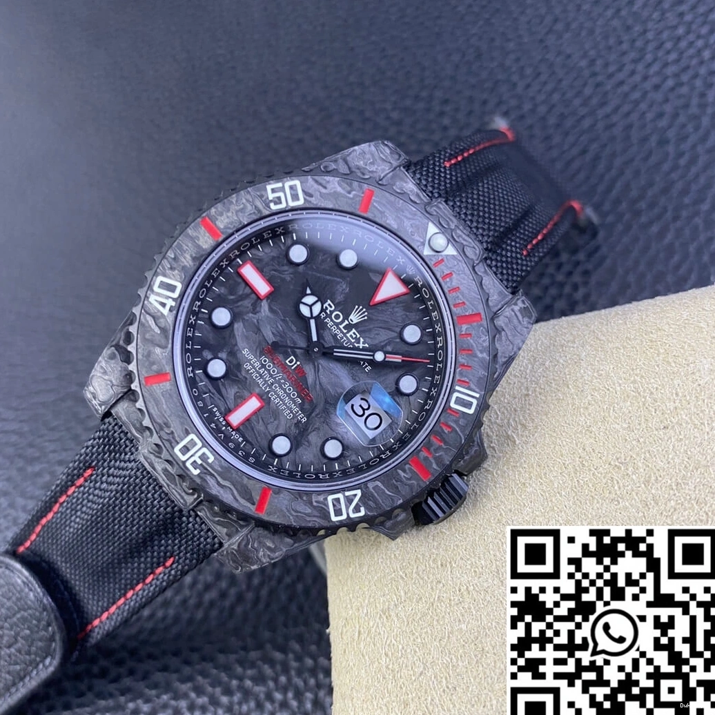 Submariner Rolex Velcro Factory VS 1245 Nylon UrbanChic DIW Strap 0705